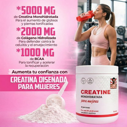 Old School Labs - Creatina Monohidratada para Mujer