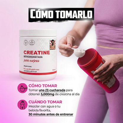 Old School Labs - Creatina Monohidratada para Mujer