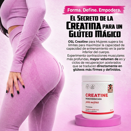 Old School Labs - Creatina Monohidratada para Mujer