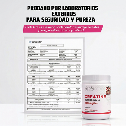 Old School Labs - Creatina Monohidratada para Mujer